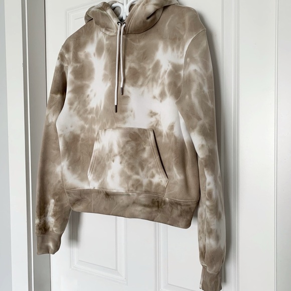 •SWS• Cropped Tie Dye Hoodie Size L - Picture 3 of 10